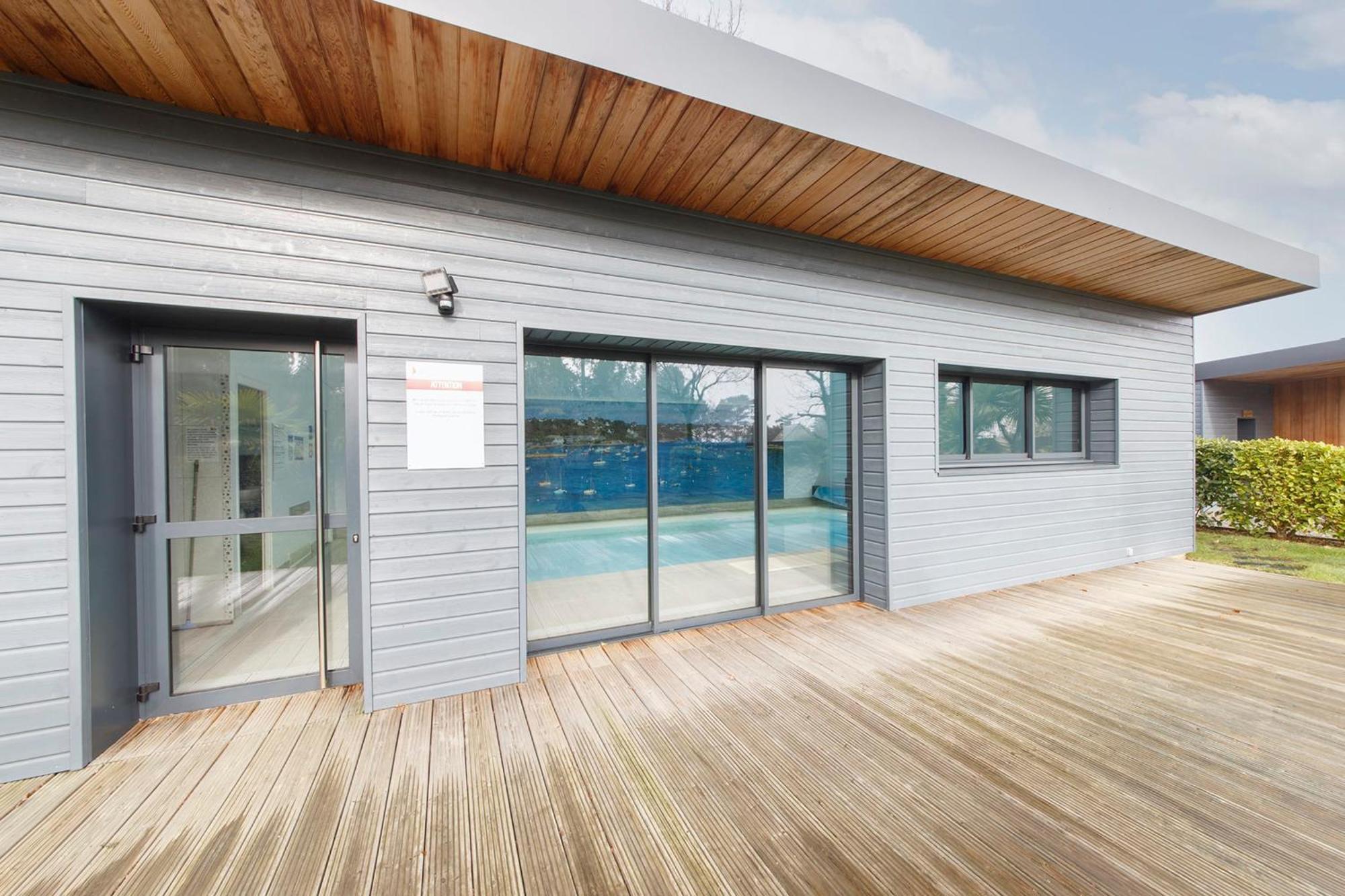 Holavre- Maison Pour 5P Avec Piscine Le Tour-du-Parc Exterior foto