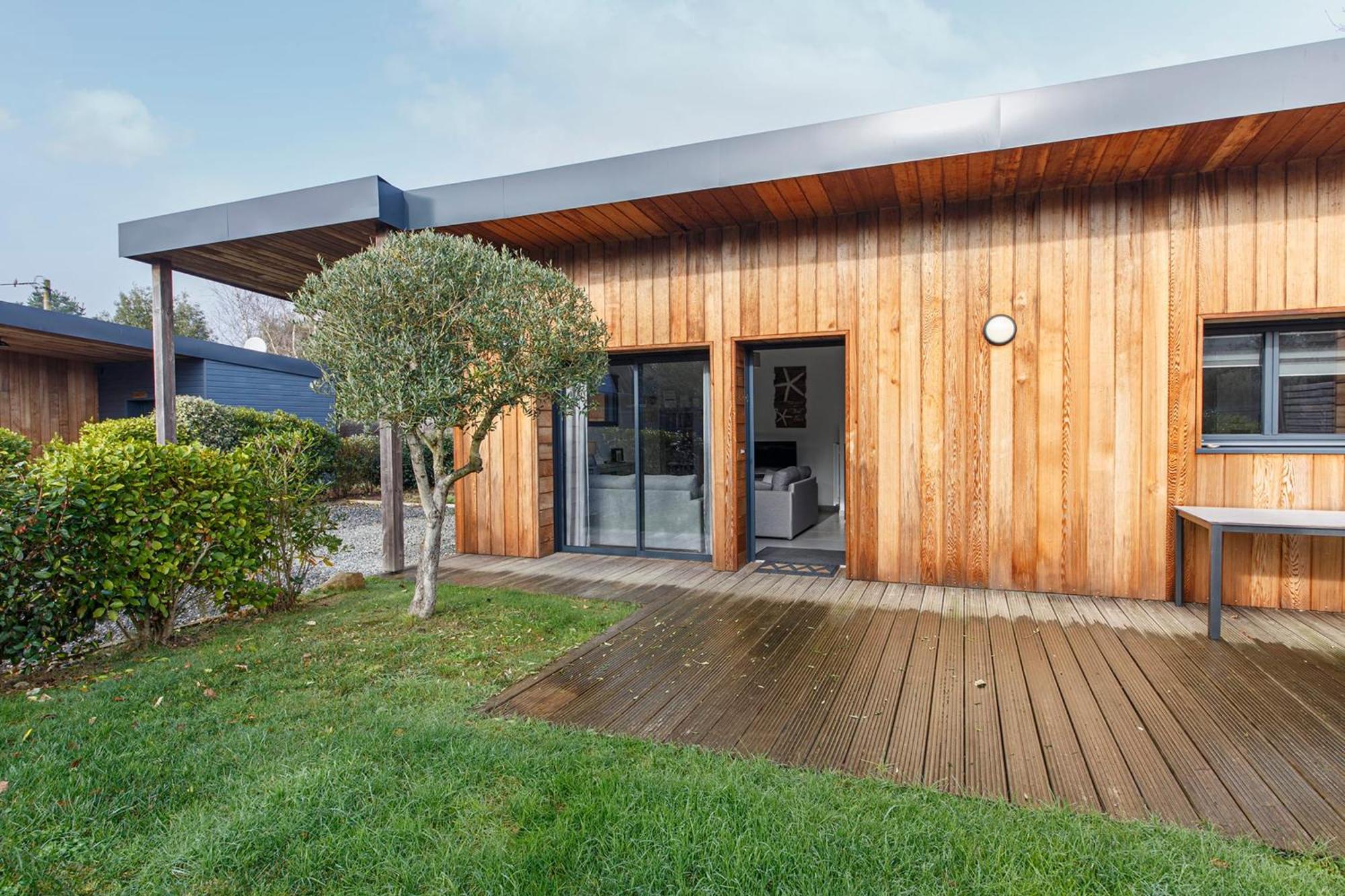 Holavre- Maison Pour 5P Avec Piscine Le Tour-du-Parc Exterior foto